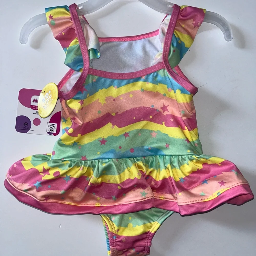 Colorful Minnie‎ Mouse Swimsuit